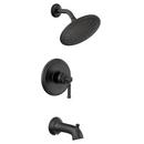 Moen Matte Black Single Handle Single Function Bathtub & Shower Faucet (Trim Only) 