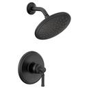 Moen Matte Black Single Handle Single Function Shower Faucet Trim 