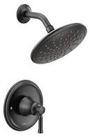 One Handle Single Function Shower Faucet in Matte Black (Trim Only)