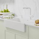 BLANCO White Single Handle Pull Out Kitchen Faucet 