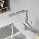 BLANCO PVD Steel Single Handle Pull Out Kitchen Faucet 