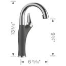 BLANCO PVD Steel Single Handle Bar Faucet 