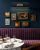 Alora Lighting Vintage Brass 1-Light Integrated LED Picture Light 