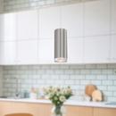 12W 1-Light Integrated LED Pendant&ndash; LED Chrome 