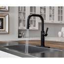 Pfister Matte Black Single Handle Pull Down Kitchen Faucet 