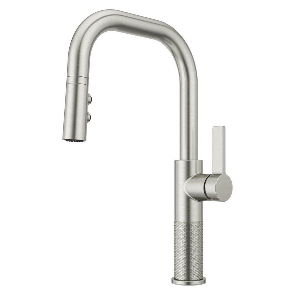 Pfister Stainless Steel Single Handle Pull Down Kitchen Faucet 