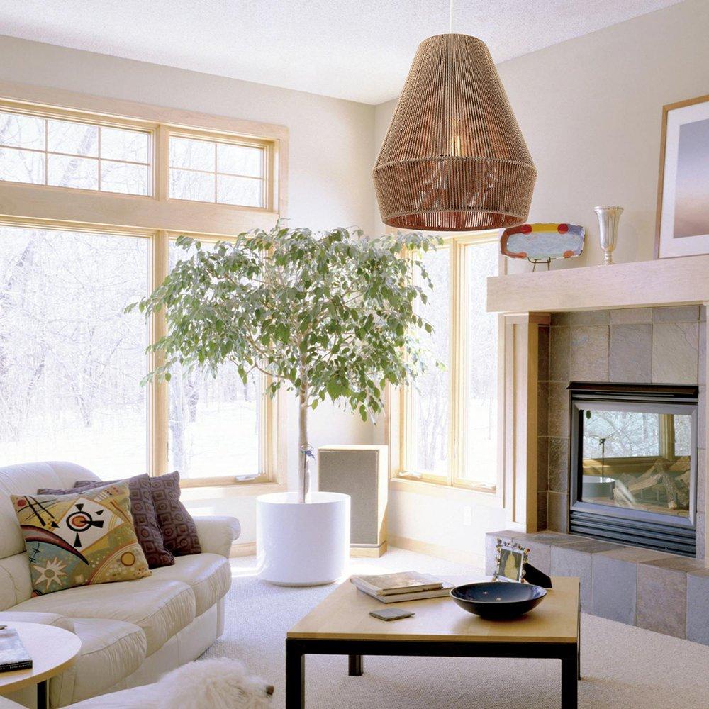 Globe Electric Company Matte White 60W 1-Light Medium E-26 Pendant Light 