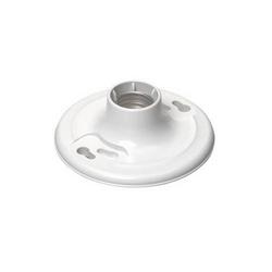 660W Medium Base Keyless Lampholder in White