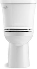 KOHLER White 1.28 gpf Elongated Floor Mount Two Piece Toilet 