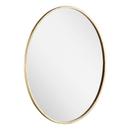 Signature Hardware Gold Leaf 24 in. Oval Vanity Mirror 