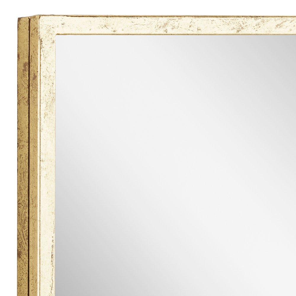 Signature Hardware Gold Leaf 31 in. Square Vanity Mirror 
