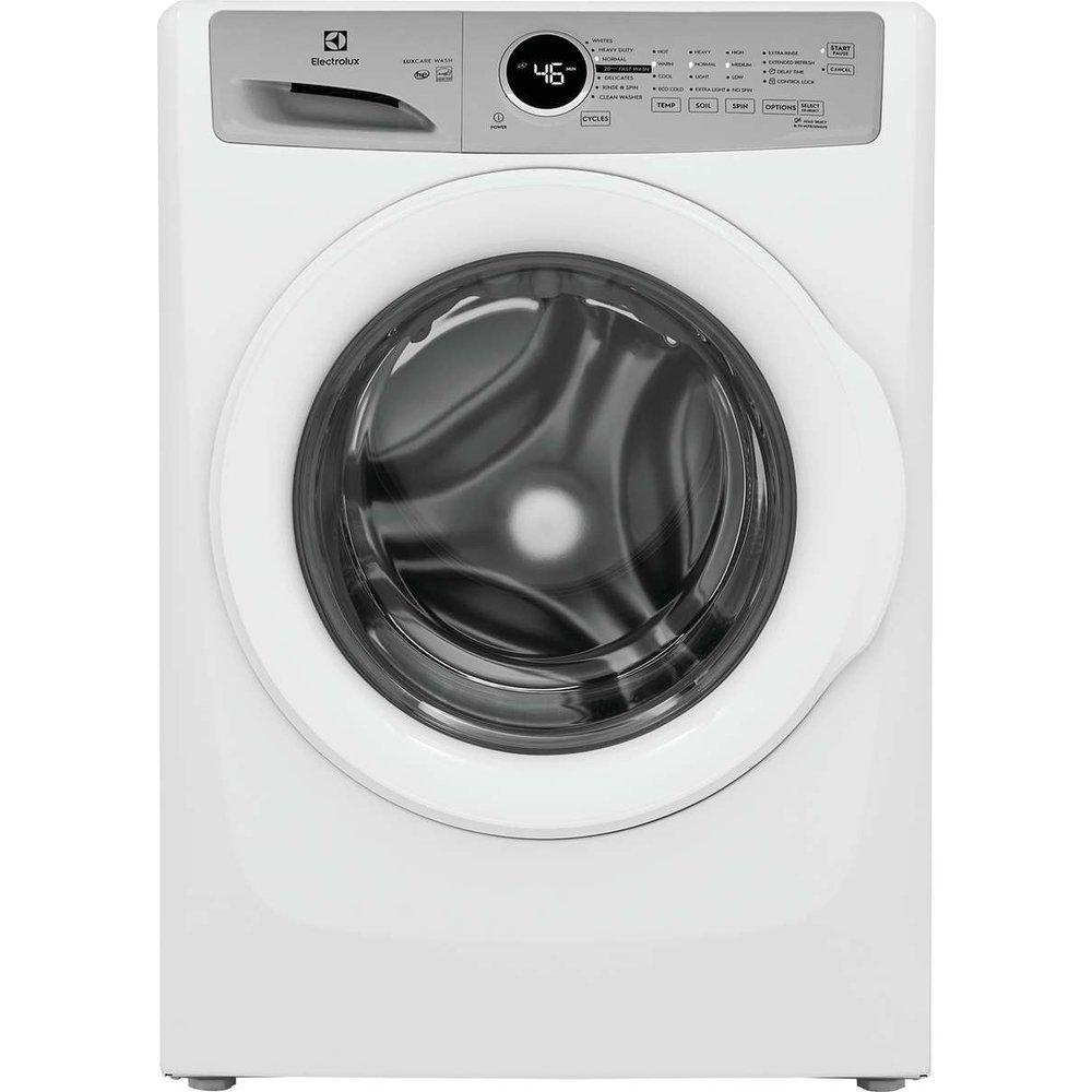 4.4 cu. ft Front Load Washer in White 