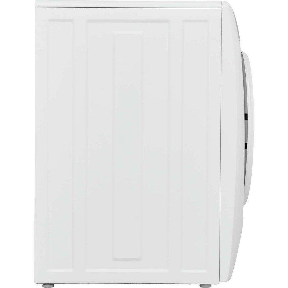 4.4 cu. ft Front Load Washer in White 