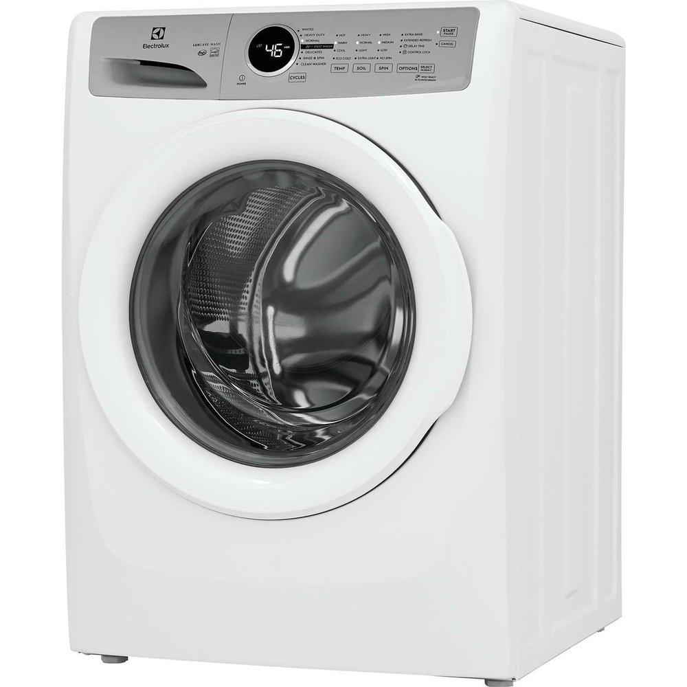 4.4 cu. ft Front Load Washer in White 
