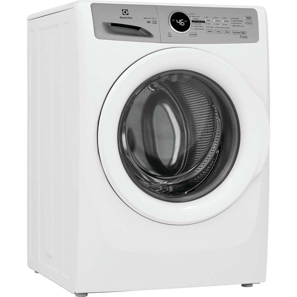 4.4 cu. ft Front Load Washer in White 