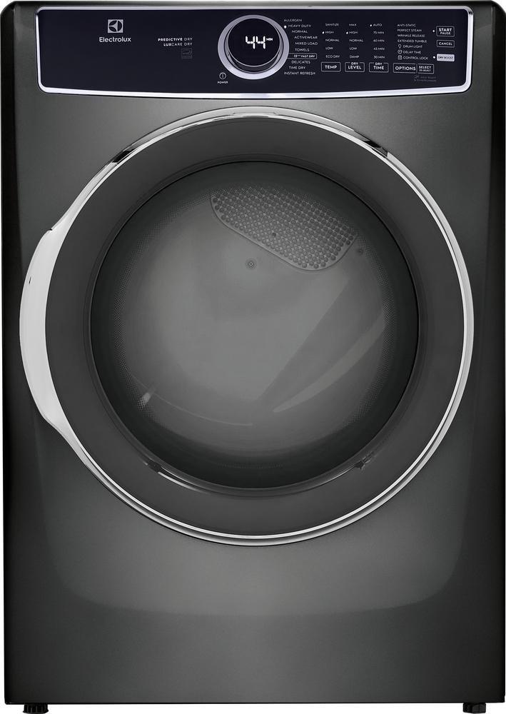 Electrolux Titanium 8 cu. ft. 27 x 32 in. 208/240V Electric Front Load Dryer 