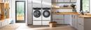 Electrolux White 8 cu. ft. 27 x 32 in. 208/240V Electric Front Load Dryer 