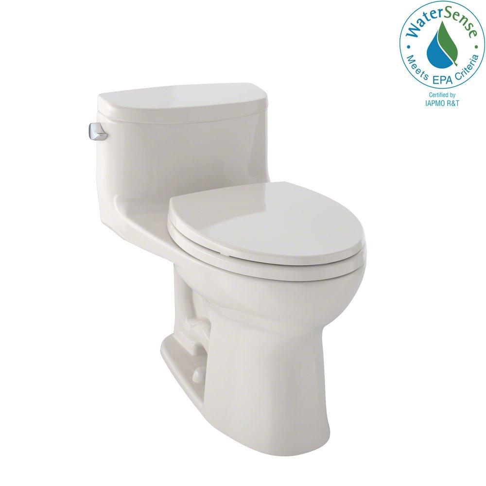 1.28 gpf Elongated One Piece Toilet in Bone 