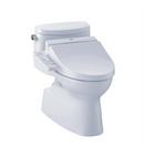1.28 gpf Elongated One Piece Toilet in Cotton 