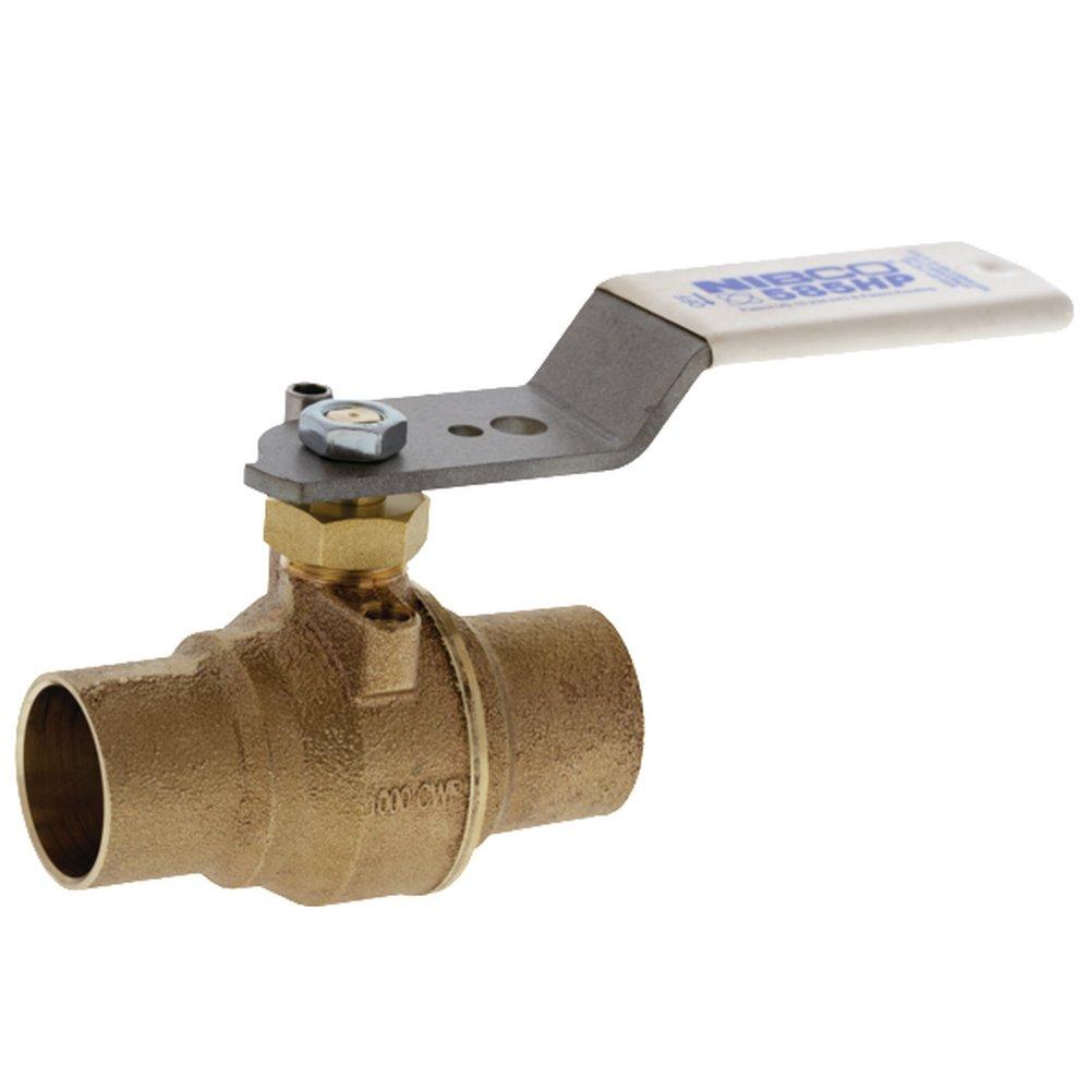 NIBCO Bronze Full Port Female Solder 1000# and 150# Ball Valve 