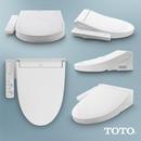 TOTO Cotton Elongated Closed Front with Cover Bidet Seat 