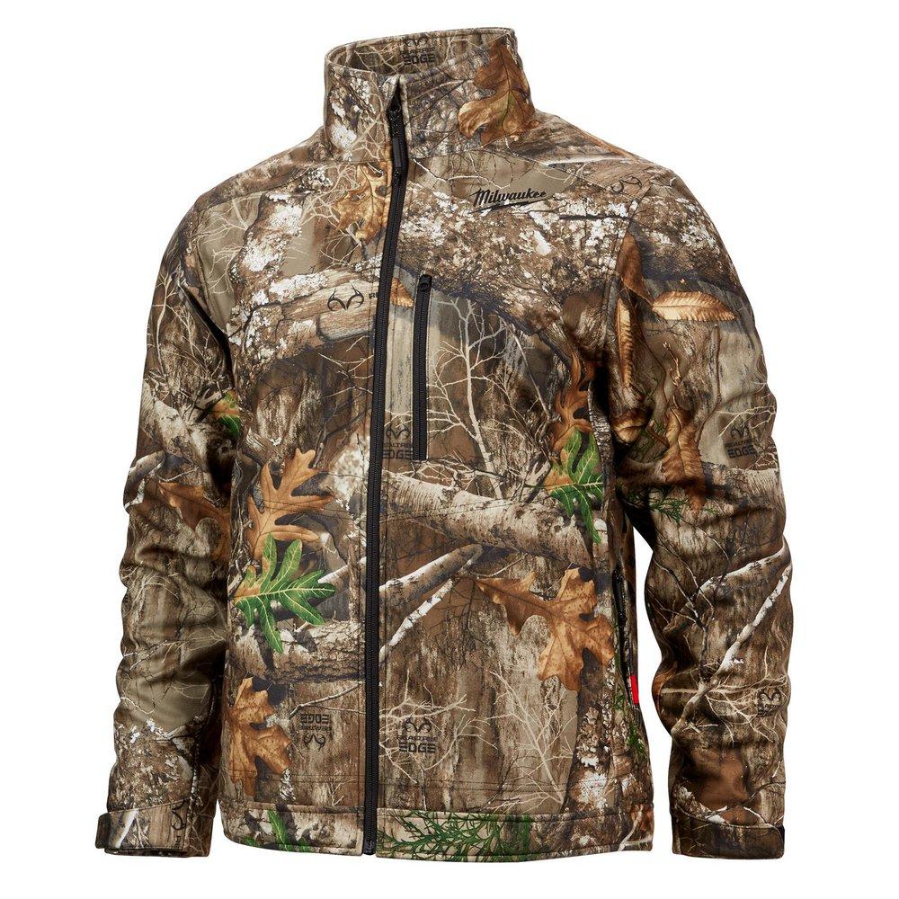 Milwaukee® Realtree® Camouflage 12V 2 Piece Lithium-ion Polyester and Spandex Heated Jacket Kit in Realtree® Camouflage 