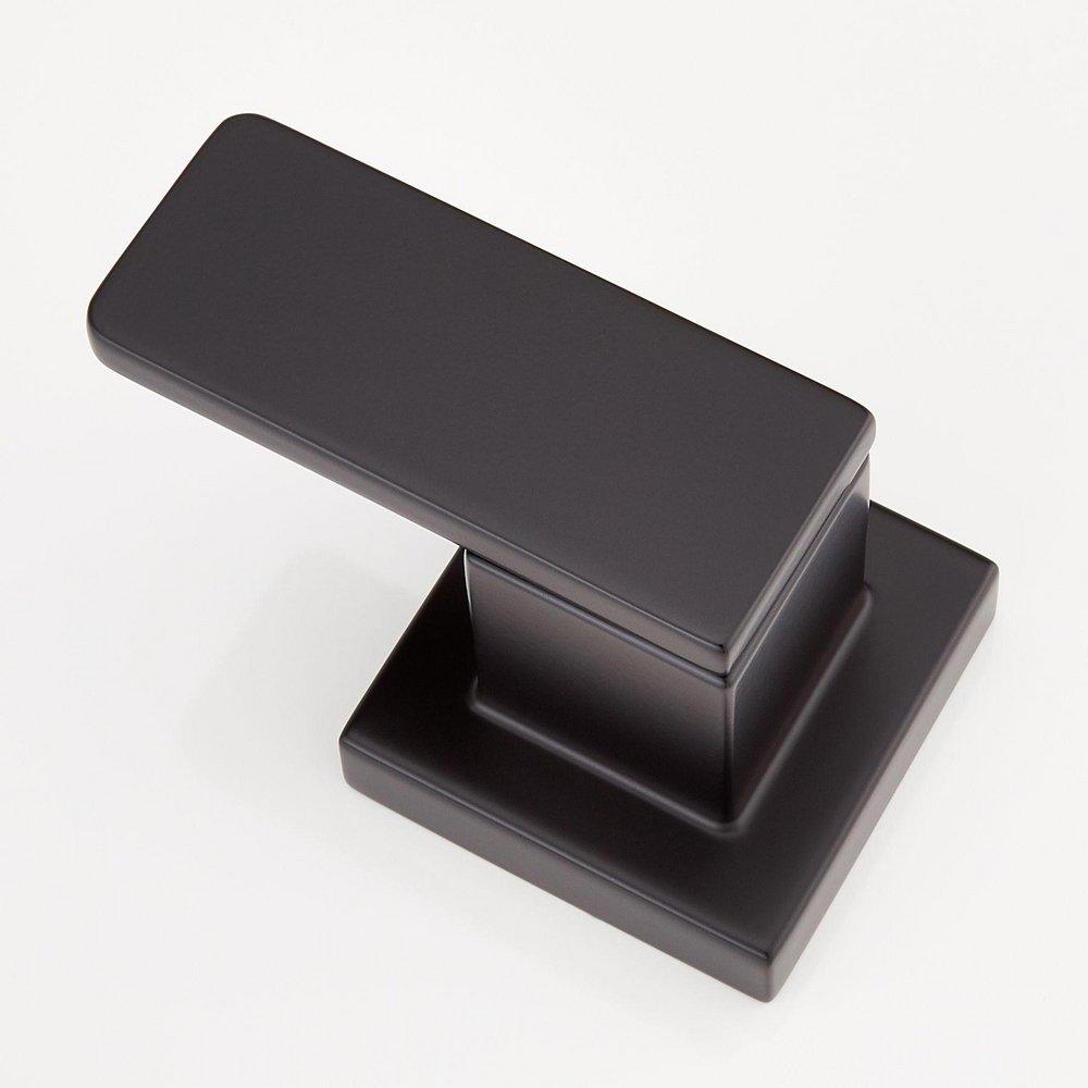 Signature Hardware Matte Black Two Handle Roman Tub Faucet (Trim Only) 