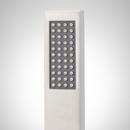 Two Handle Roman Tub Filler Faucet with Hand Shower in Polished Chrome (Trim Only) 