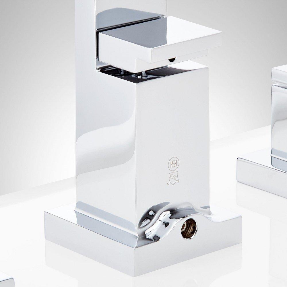 Two Handle Roman Tub Faucet Trim with Hand Shower in Brushed Nickel (Trim Only) 