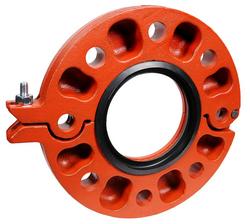 10 in. Gasket Rust Inhibiting Painted Ductile Iron Flange