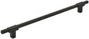 10-1/16 in. Center-to-Center Drawer Pull in Matte Black/Matte Black