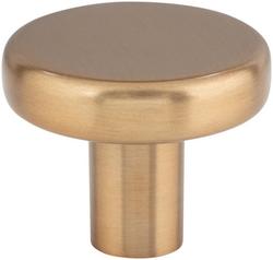 1-1/4 in. Round Knob in Satin Bronze