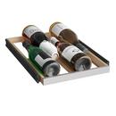 Avallon Stainless Steel 15 in. Built-in Dual Zone Right Hand Wine Cooler 