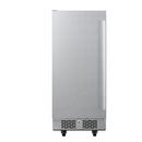 Avallon Stainless Steel 15 in. 3.3 cf Undercounter Outdoor Refrigerator 