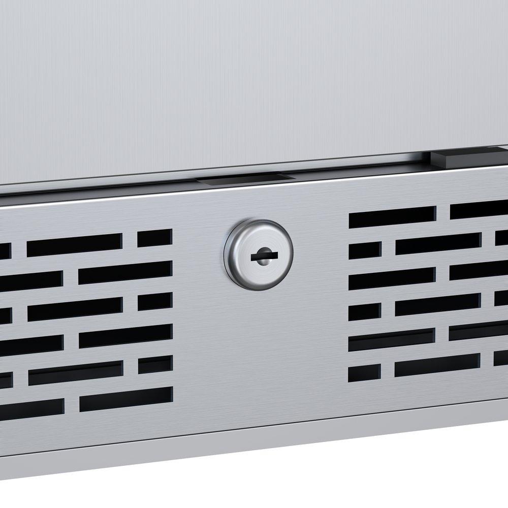 Avallon Stainless Steel 15 in. 3.3 cf Undercounter Outdoor Refrigerator 