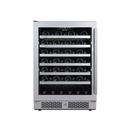 Avallon Stainless Steel 23-7/16 in. Built-in Wine Cooler in Stainless Steel 