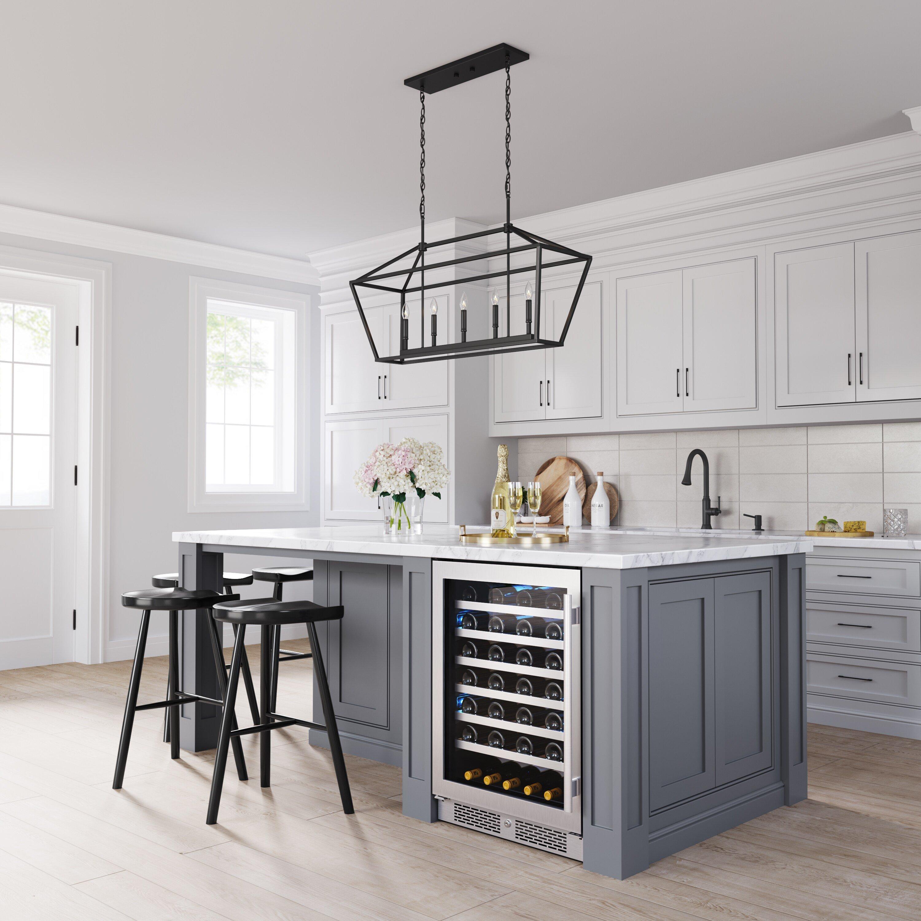 Avallon Stainless Steel 23-7/16 in. Built-in Wine Cooler in Stainless Steel 