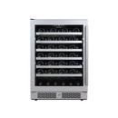 Avallon Stainless Steel 23-7/16 in. Built-in Wine Cooler in Stainless Steel 