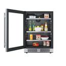 Avallon Stainless Steel 24 in. Undercounter Beverage Cooler 