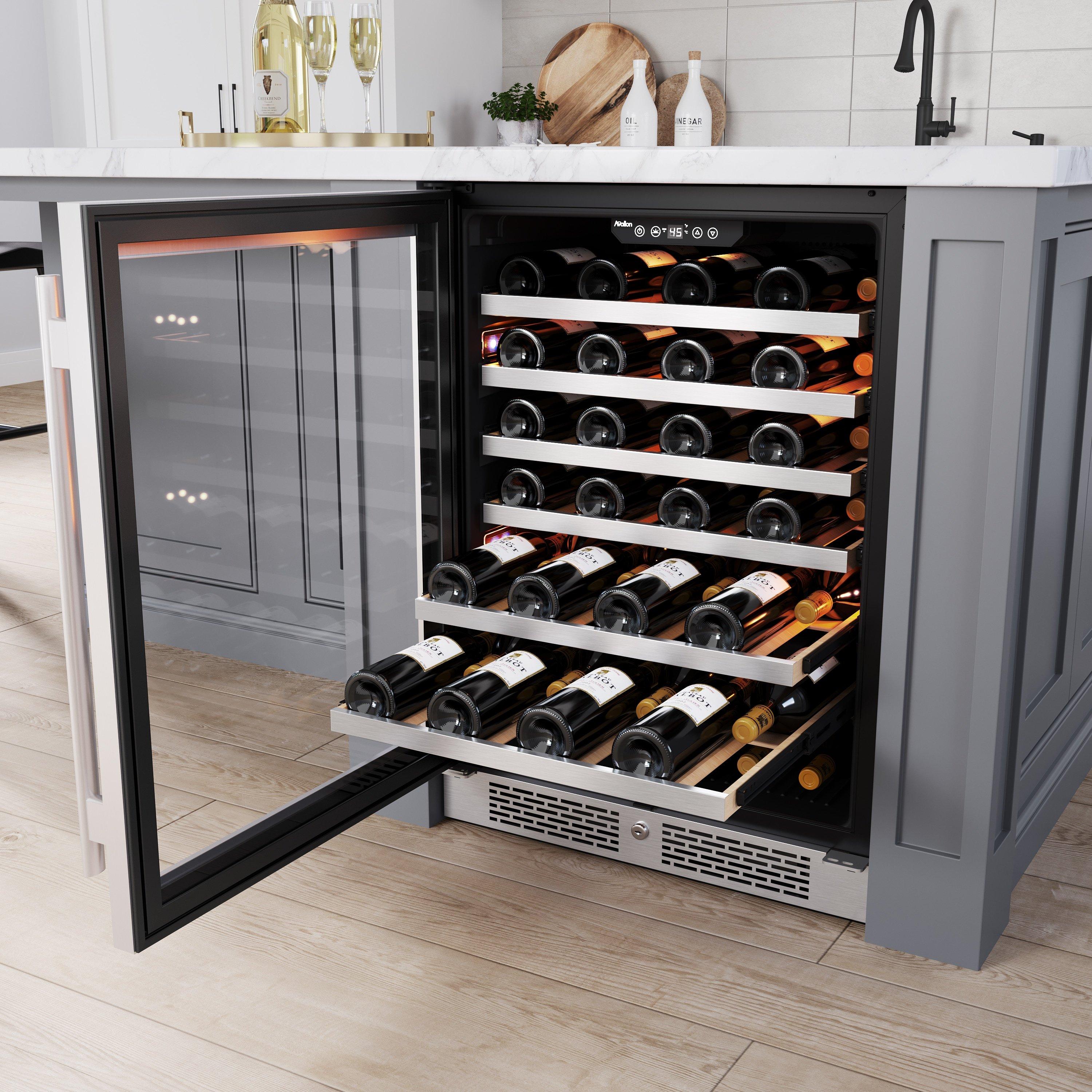 Avallon Stainless Steel 24 in. Undercounter Beverage Cooler 
