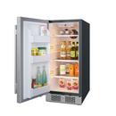 Avallon Stainless Steel 15 in. 3.3 cf Undercounter Refrigerator 