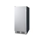 Avallon Stainless Steel 15 in. 3.3 cf Undercounter Refrigerator 