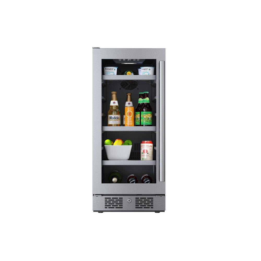 Avallon Stainless Steel 24 in. Undercounter Beverage Cooler 