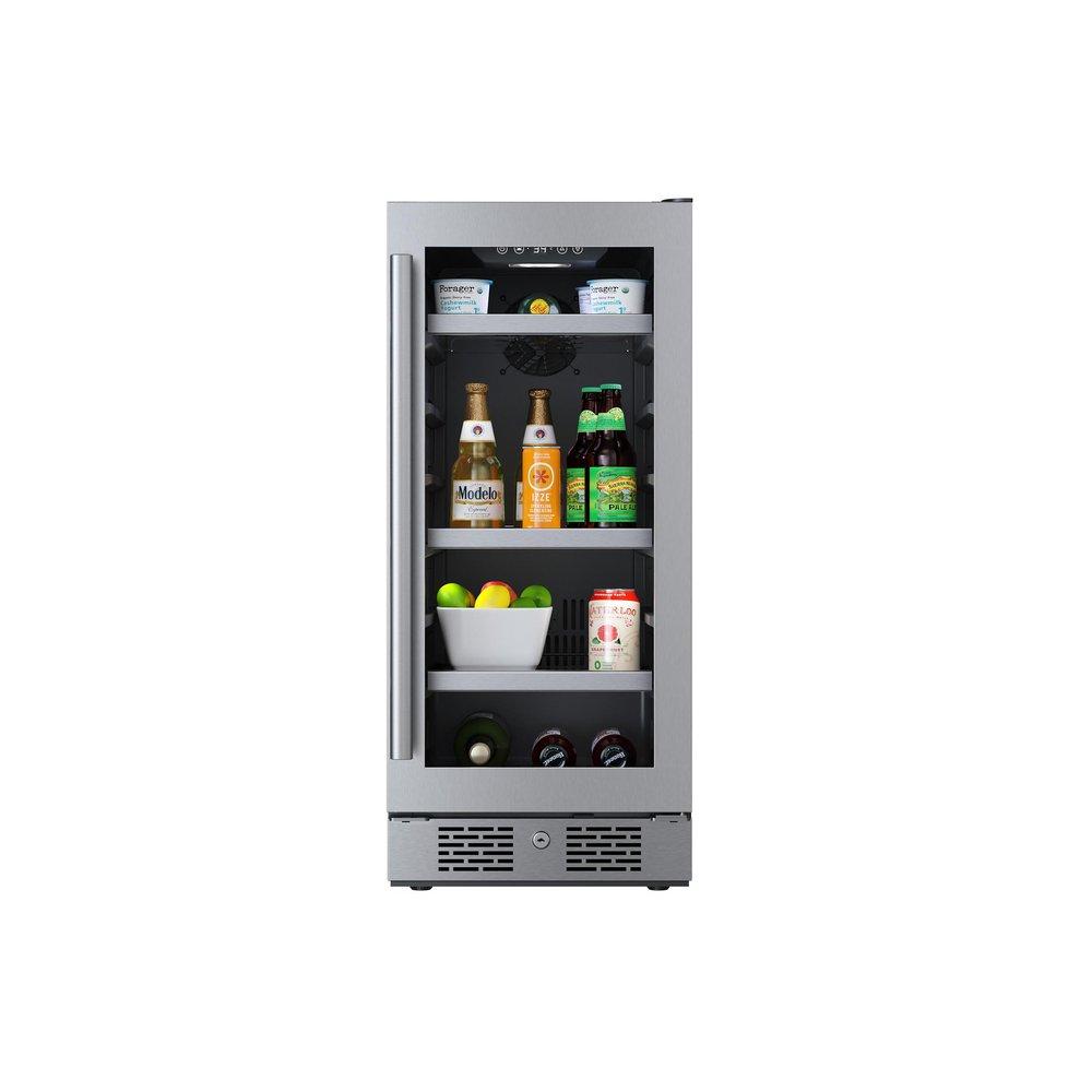 Avallon Stainless Steel 24 in. Undercounter Beverage Cooler 