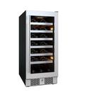 Avallon Stainless Steel 15 in. Built-in Single Zone Wine Cooler 