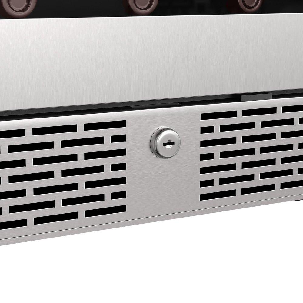 Avallon Stainless Steel 15 in. Built-in Single Zone Wine Cooler 