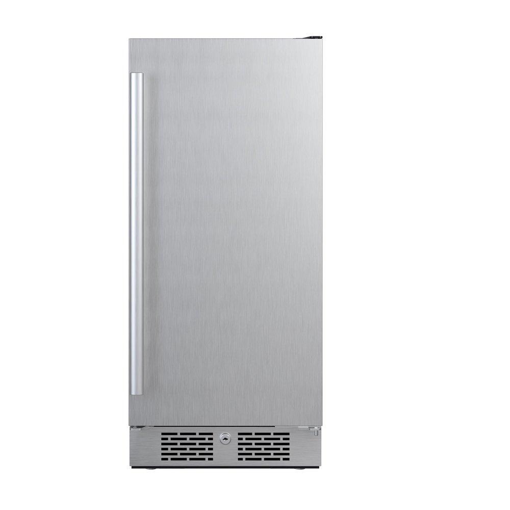 Avallon Stainless Steel 15 in. 3.3 cf Undercounter Refrigerator 