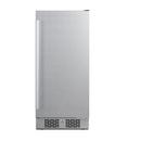 Avallon Stainless Steel 15 in. 3.3 cf Undercounter Refrigerator