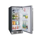 Avallon Stainless Steel 15 in. 3.3 cf Undercounter Refrigerator 