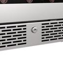 Avallon Stainless Steel 24 in. Built-in French Door Wine Cooler 